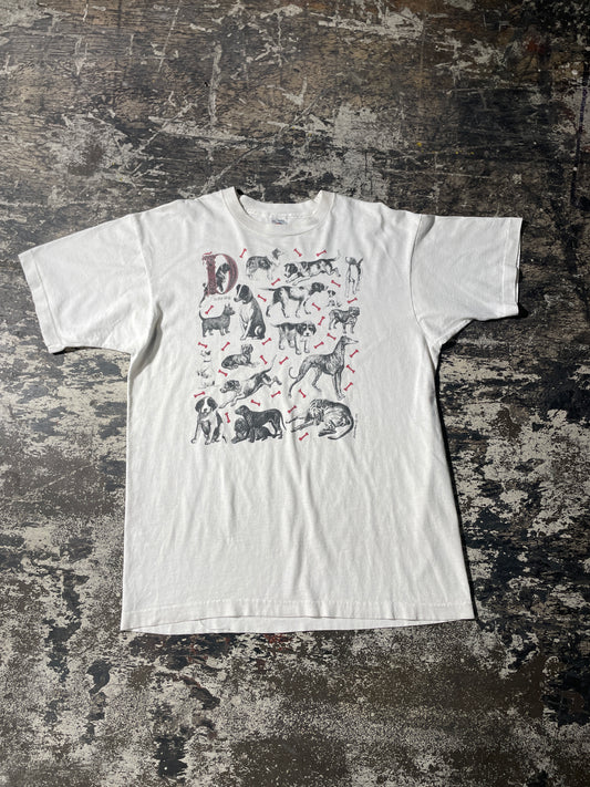 (XL) D is for Dog Vintage Tee