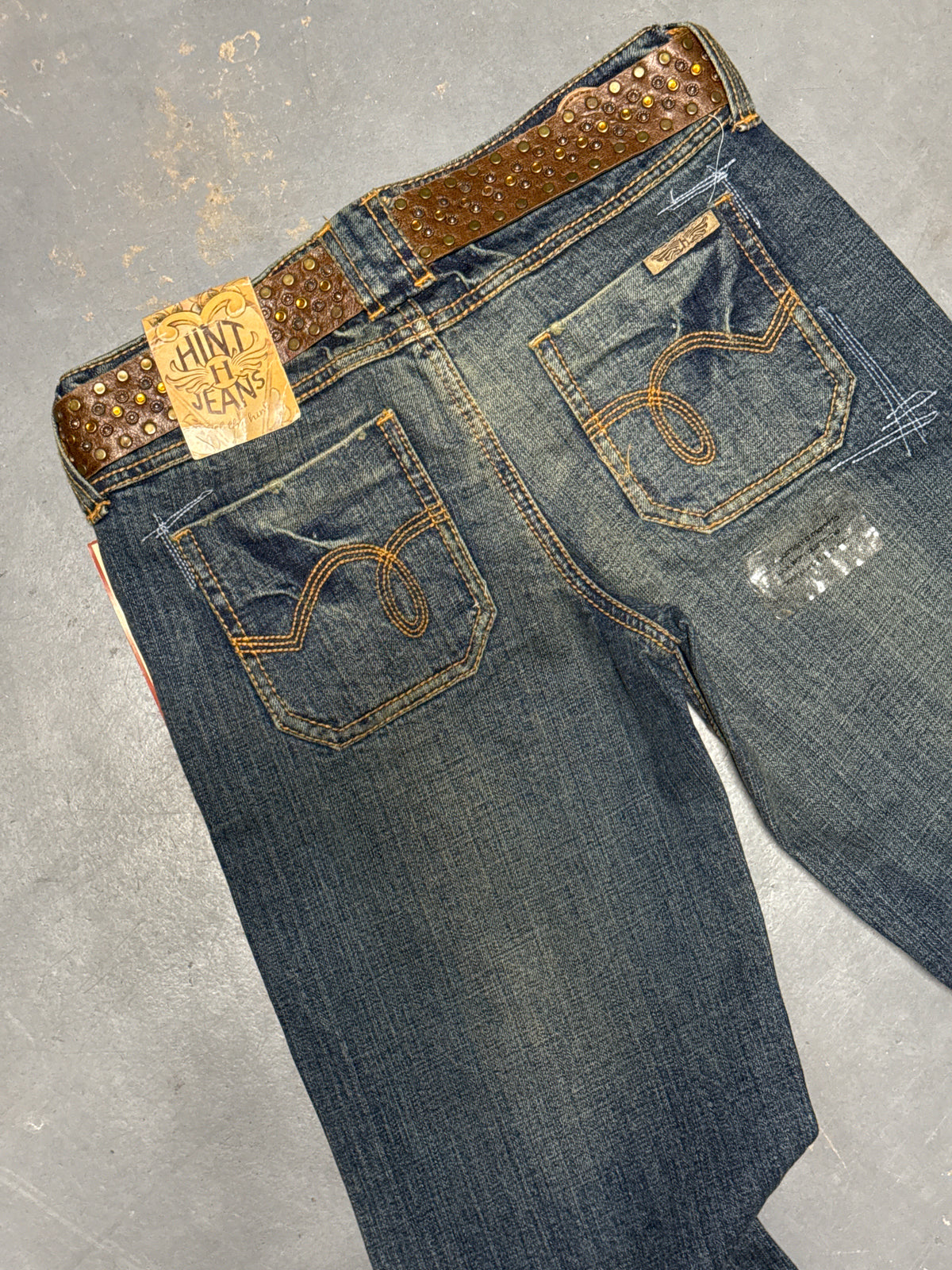 (24x34) Hint Jeans Brand New Wide Leg Denim