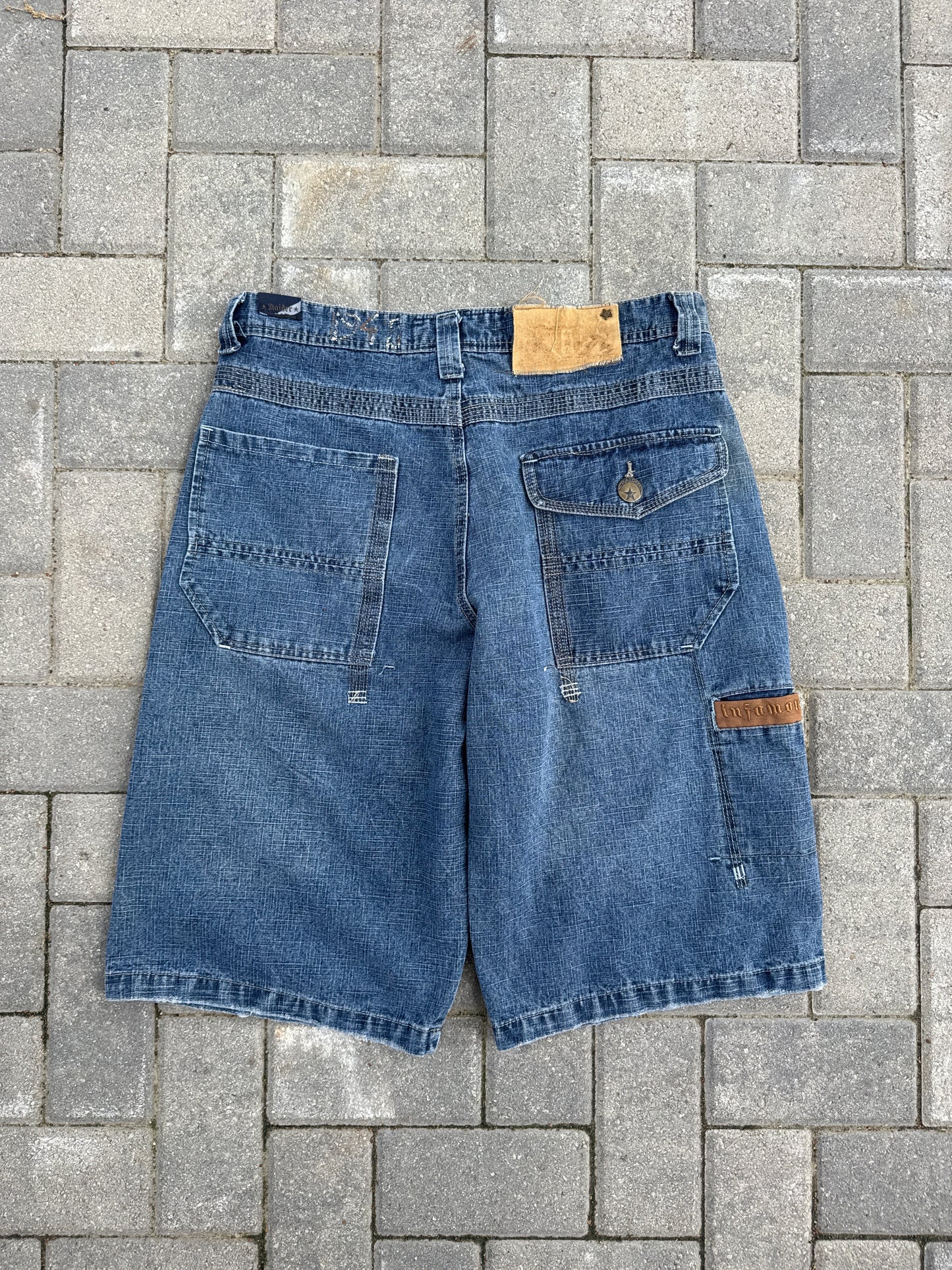 (34) Raider Jeans Y2K Carpenter Jorts
