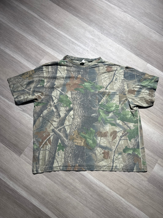 (XL) Trail Crest Camo Pocket Tee