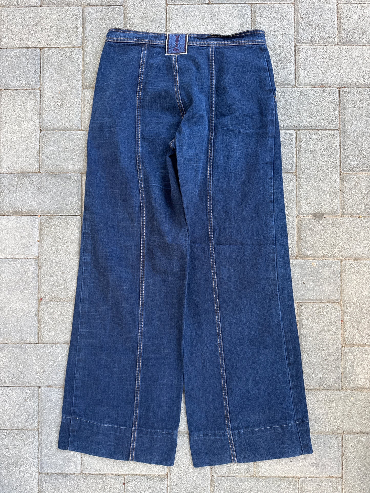 (28x32) Max & Co. Flared Women Denim Pants