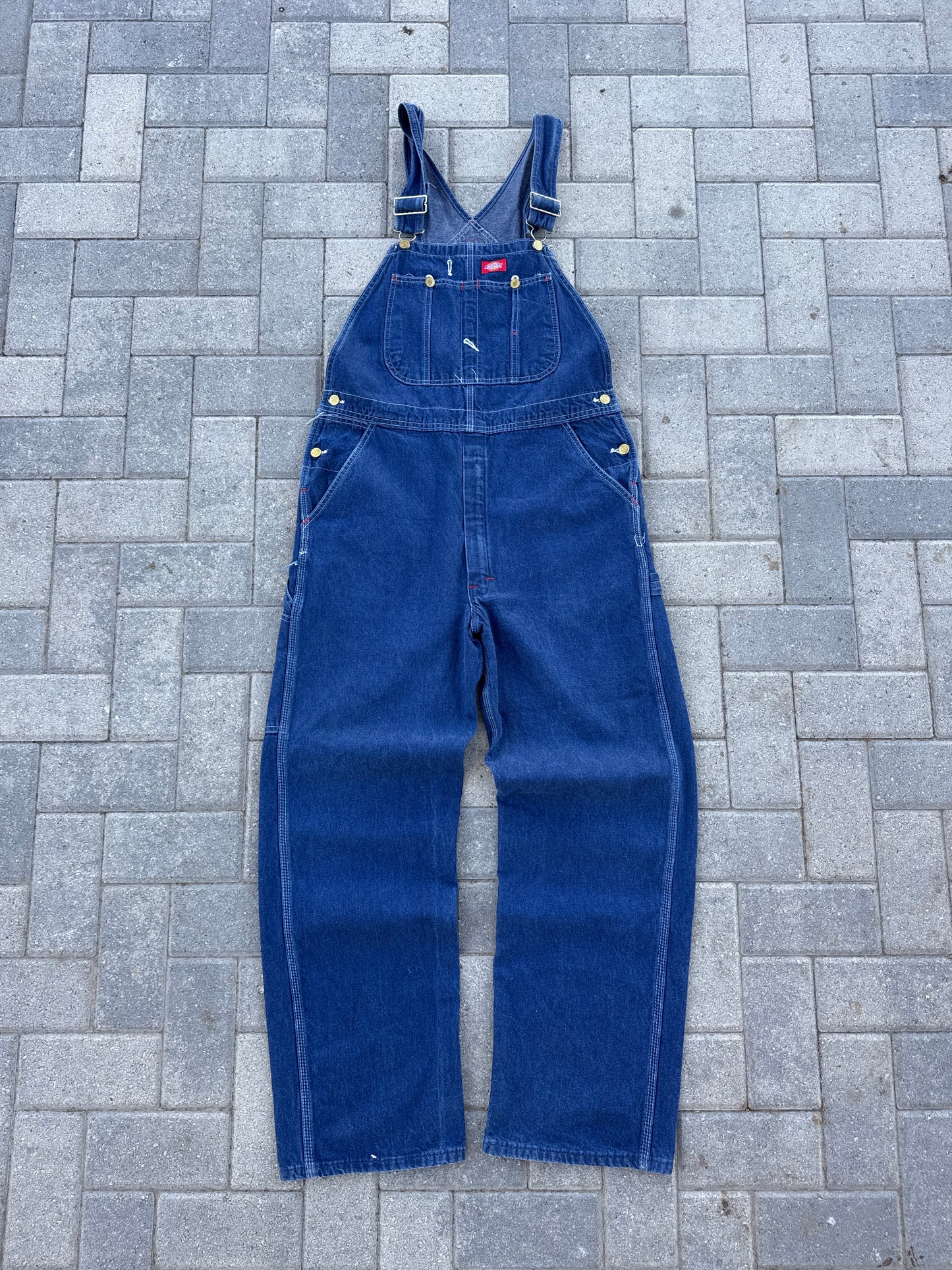 (36x32) Vintage Dickies Denim Overalls