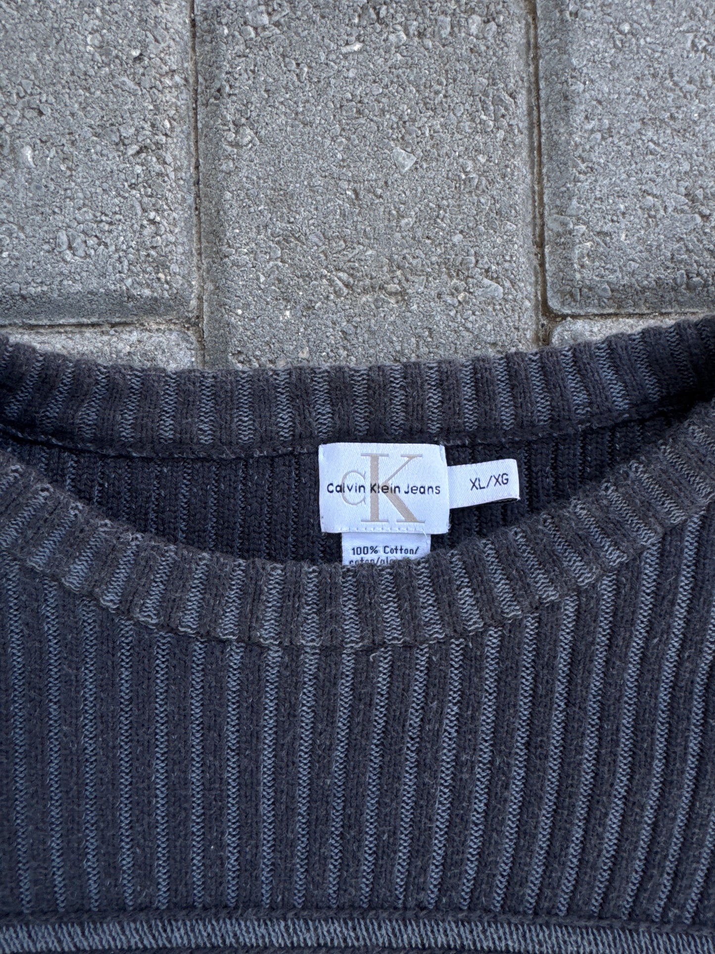 (XL) Calvin Klein Knitted Sweater