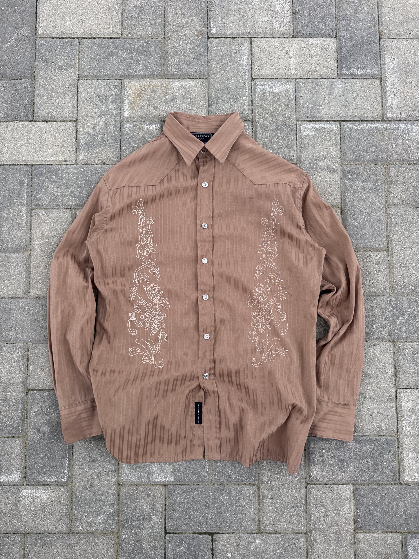 (M) Meztizos Y2K Button-Up