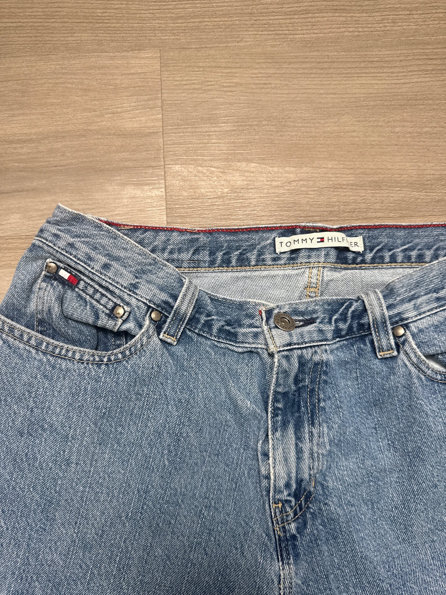 (10) Women Tommy Hilfiger Flared Denim Pants