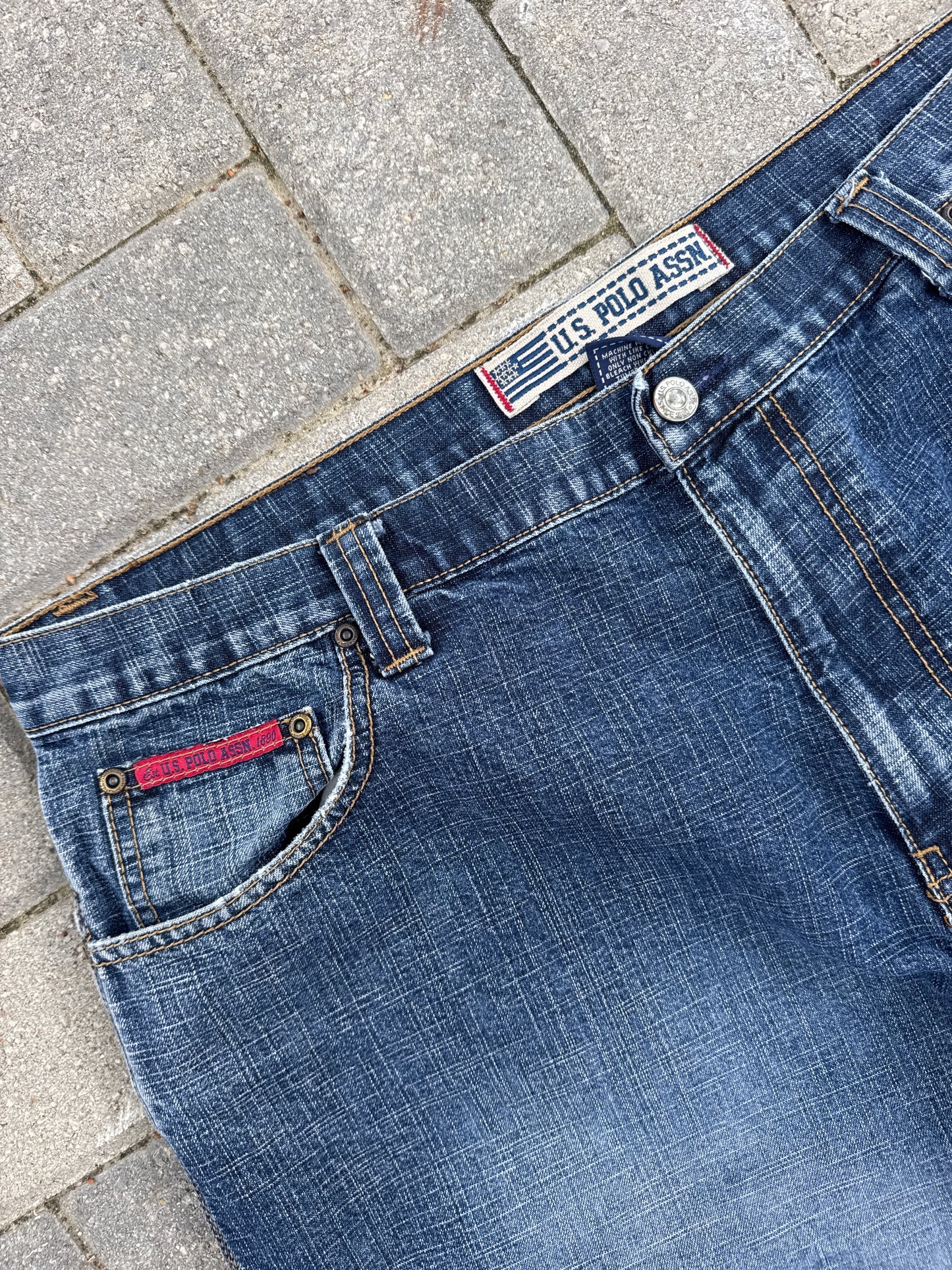 (40) U.S. Polo Assn. Y2K Jorts