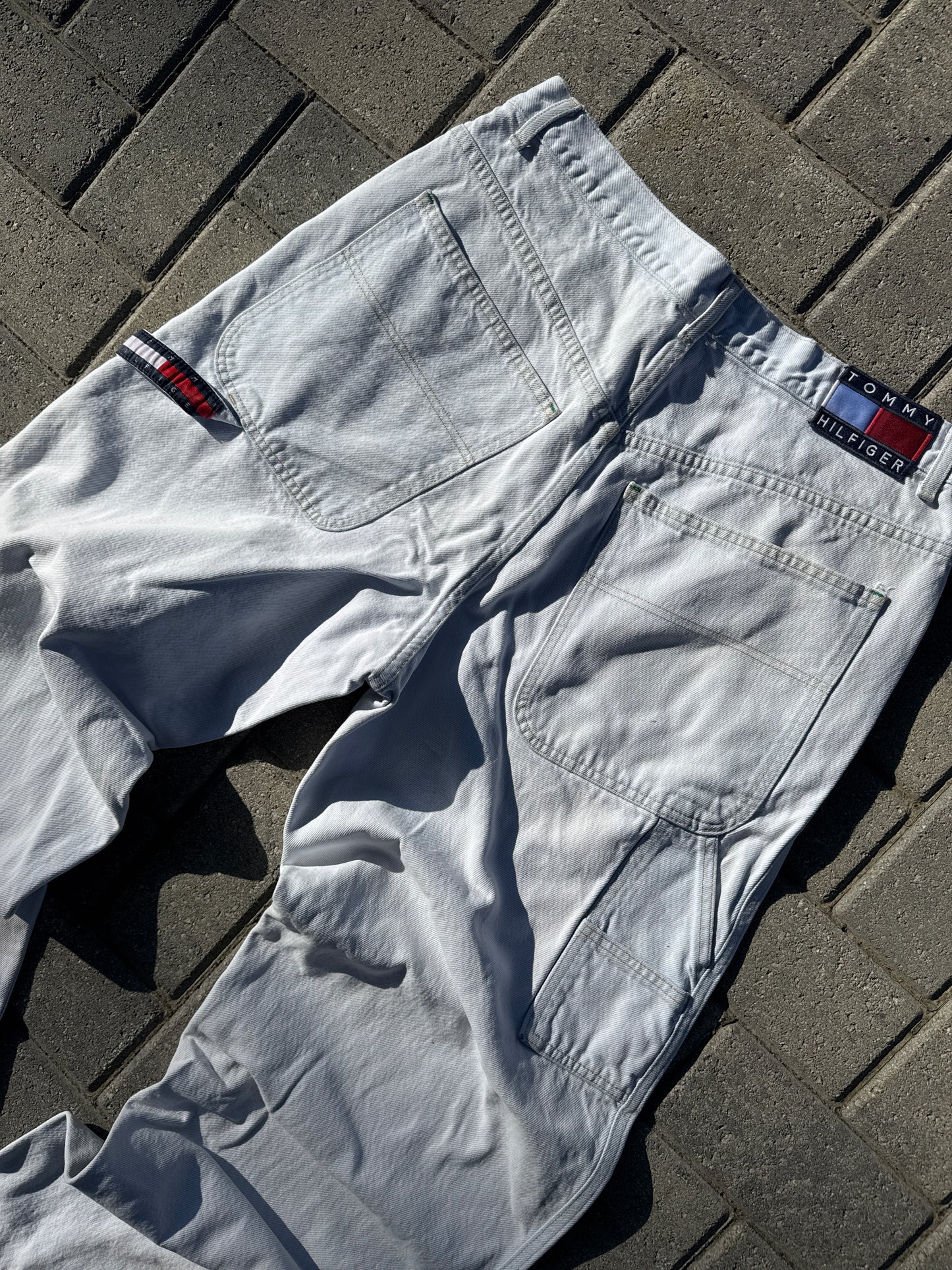 (36x32) Vintage Tommy Jeans Carpenter Denim Pants