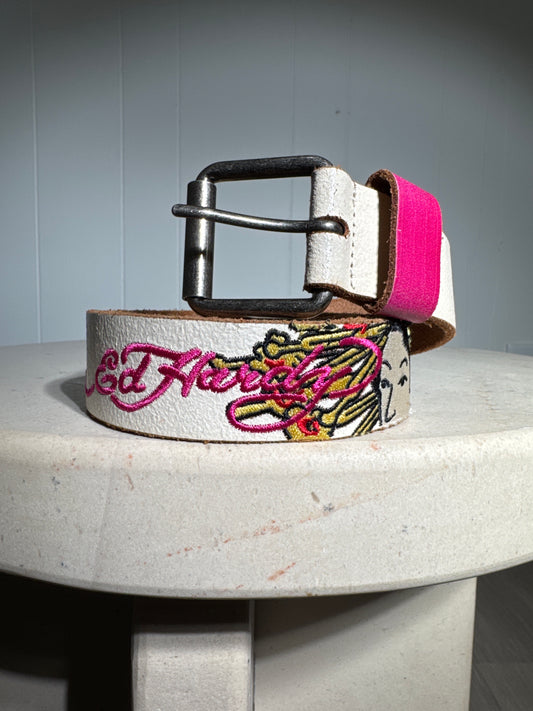 (L) Ed Hardy Princess Belt
