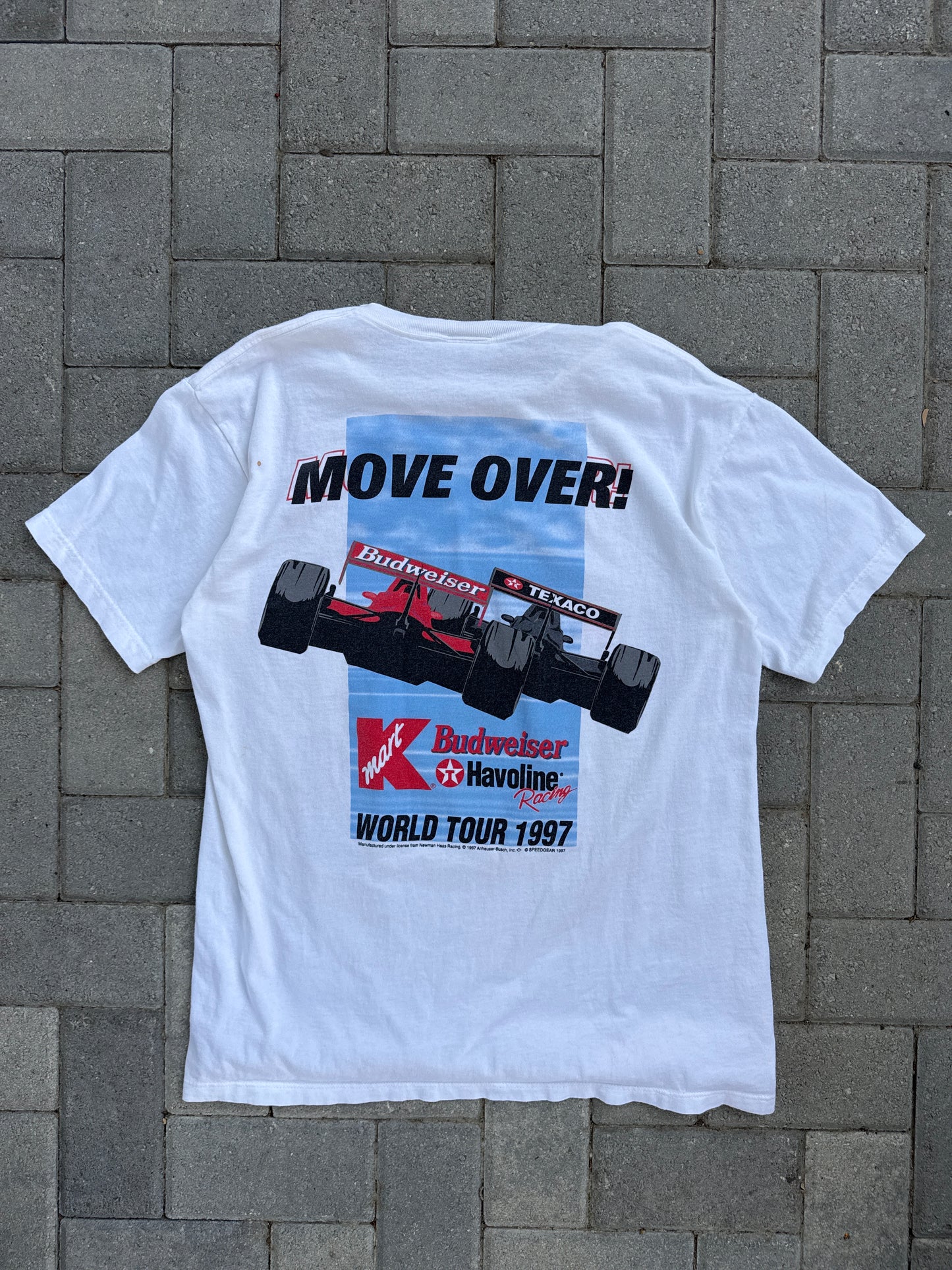 (L) 97’ Budweiser Formula Racing Tee