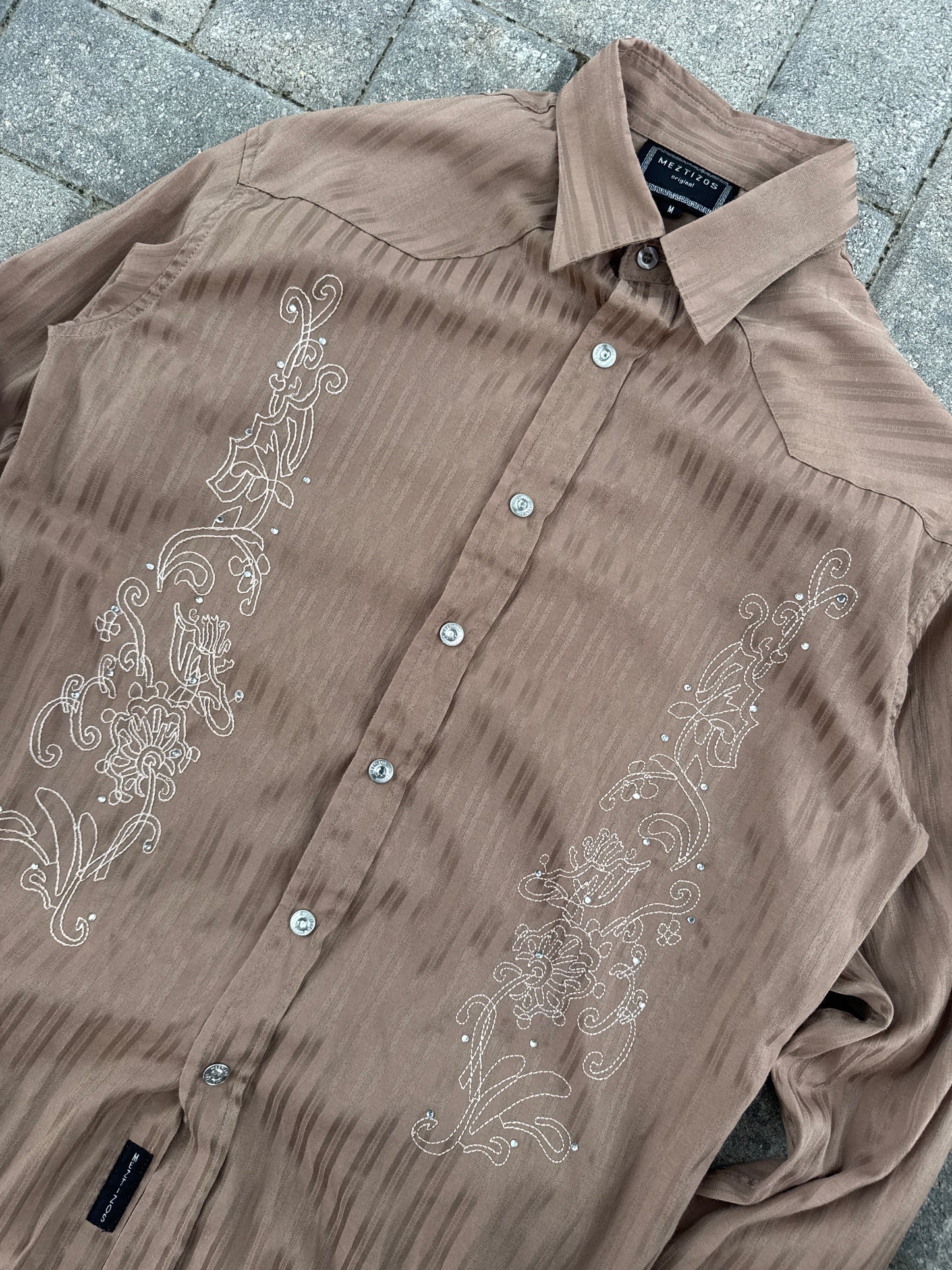 (M) Meztizos Y2K Button-Up