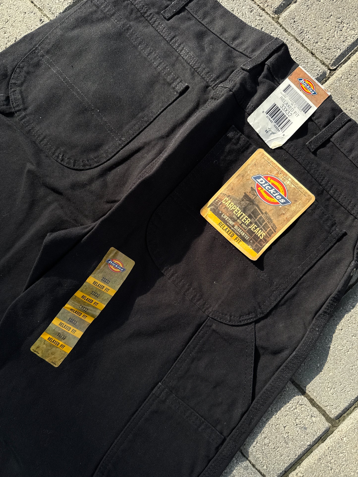 (33x32) Dickies Black Carpenter Pants