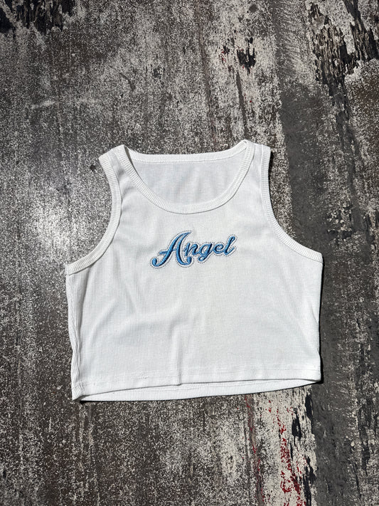 (S) Thermal “Angel” Embroidered Tank