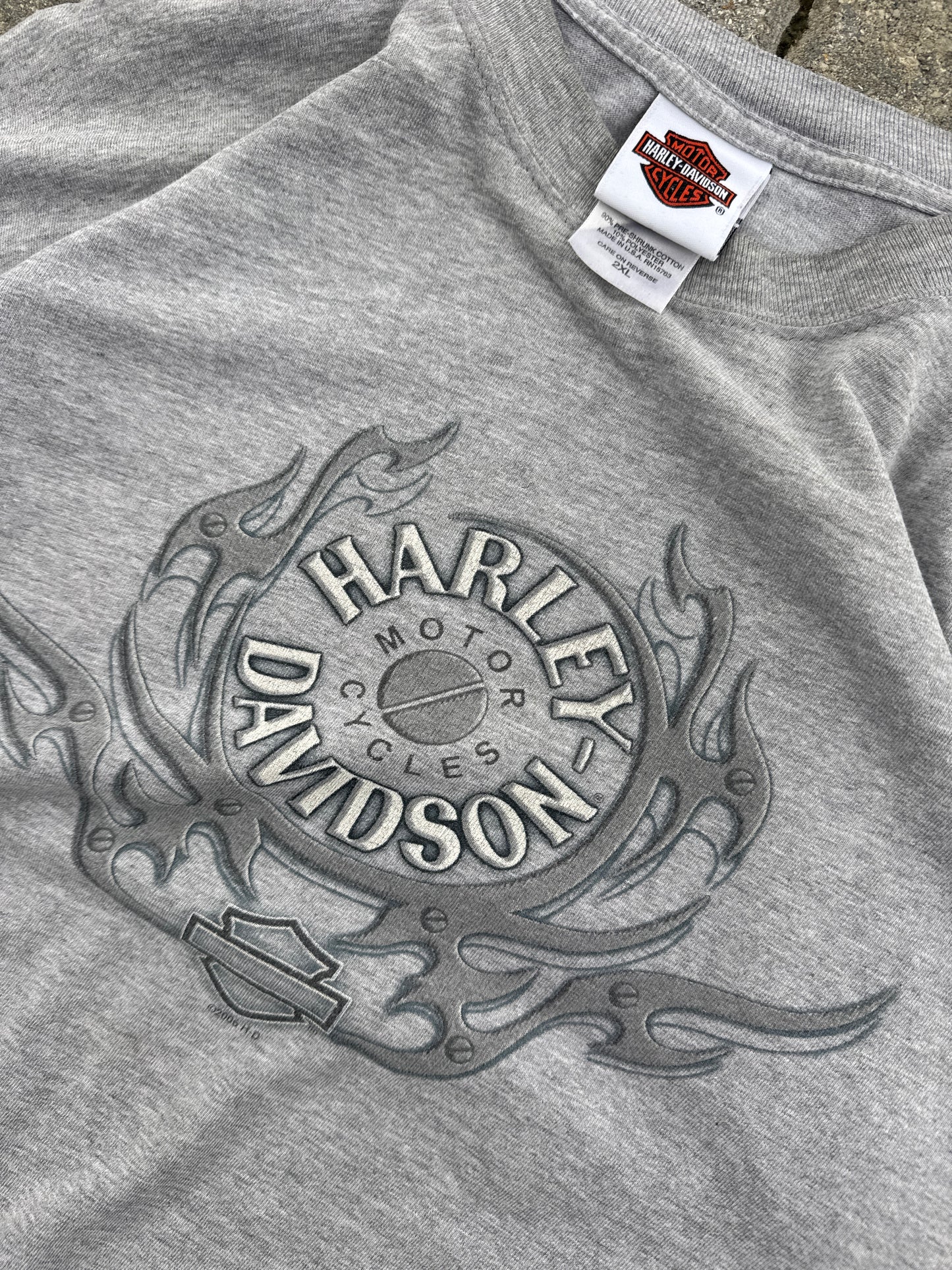 (2XL) Harley Davidson Long Sleeve