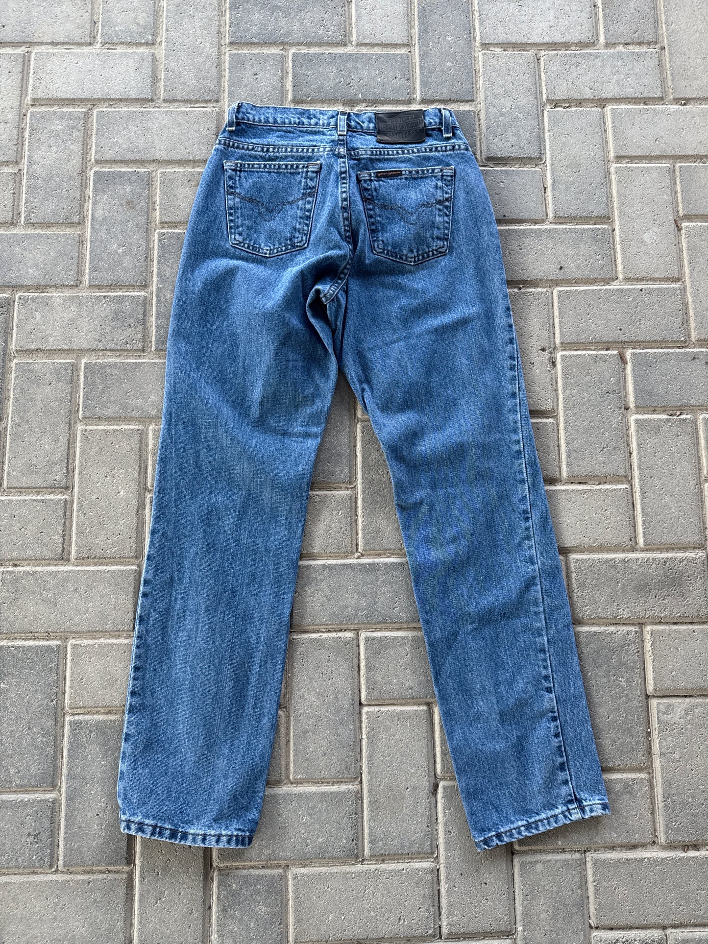 (24x32) Harley Davidson Women Denim