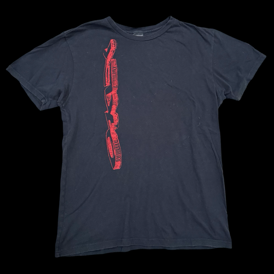 (M) Red & Black Oakley Tee